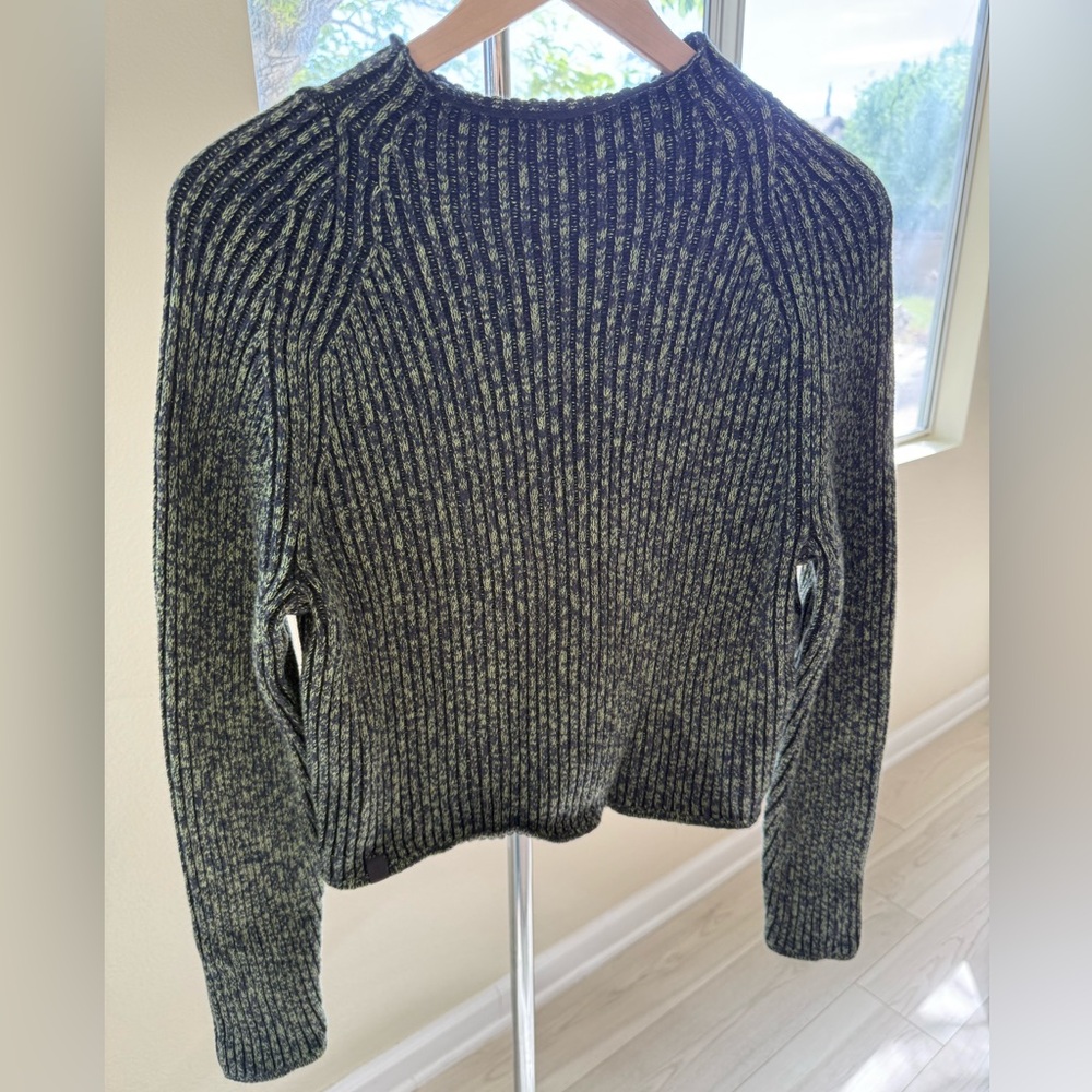 Lululemon Cotton-Cashmere Blend Mock Neck Sweater